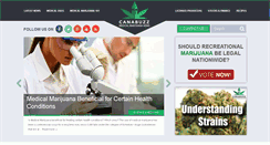 Desktop Screenshot of canabuzz.com